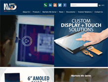 Tablet Screenshot of newvisiondisplay.com